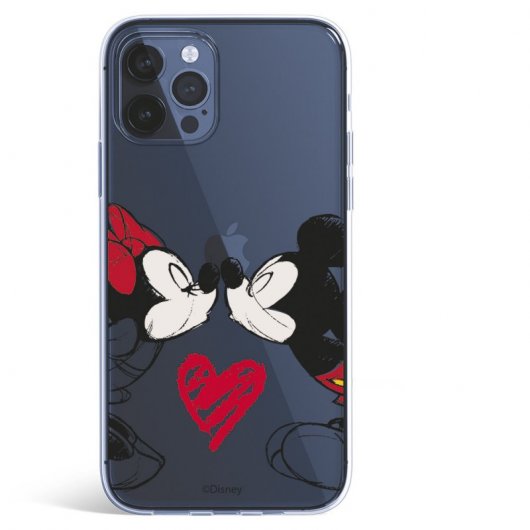 Funda Oficial Cl Sicos De Disney Mickey Y Minnie Beso Para Iphone