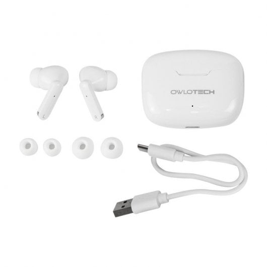 Owlotech Ear Twins NEXT White Auriculares Inalámbricos Blancos