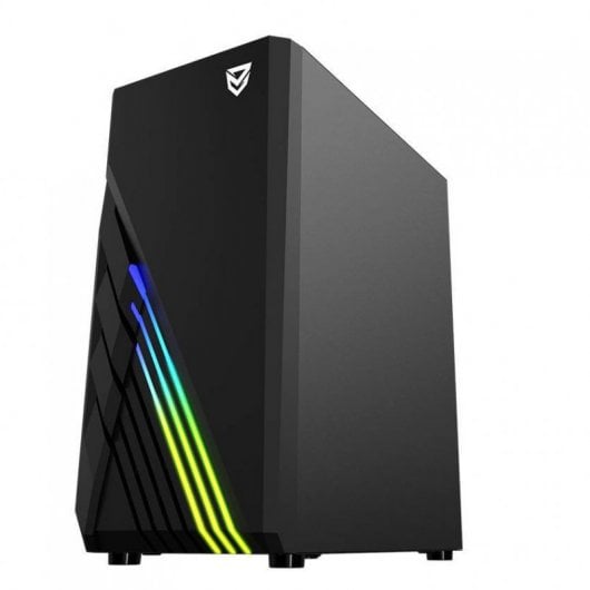 Nfortec Zetus Verre Trempé USB 3.0 ARGB Noir