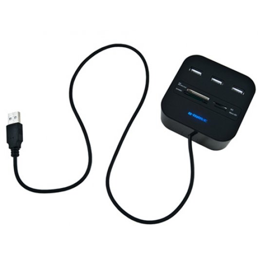B-Move BM-CR04 Hub USB Lector de Tarjetas 20 en 1 USB