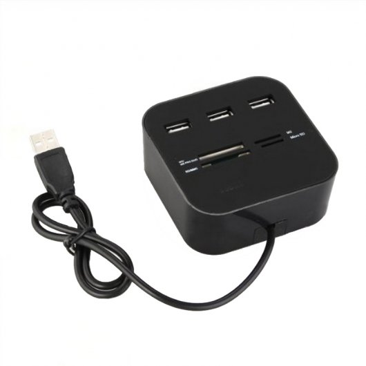 B-Move BM-CR04 Hub USB Lector de Tarjetas 20 en 1 USB