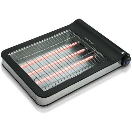 Sogo Tostadora Plana de 4 Rebanadas 950W