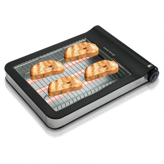 Sogo Tostadora Plana de 4 Rebanadas 950W