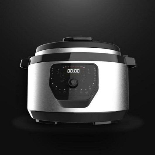 Olla Multicooker Cecotec GM H Ovall 8L 1000W Programável 19 Programas Eco Cinzento