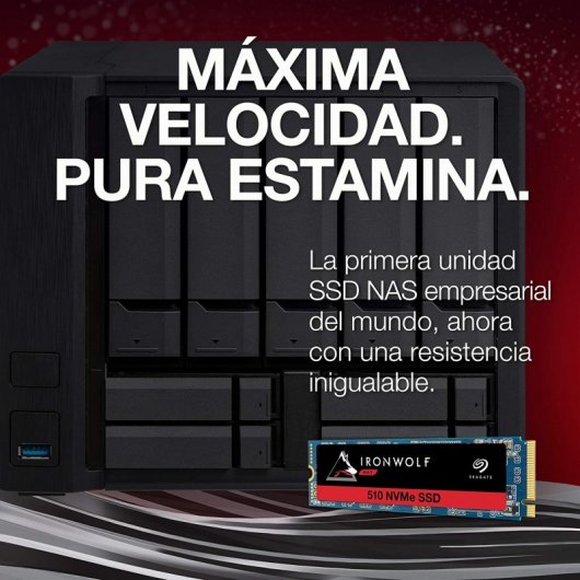 Seagate IronWolf 510 SSD M.2 480GB 3D TLC NAS