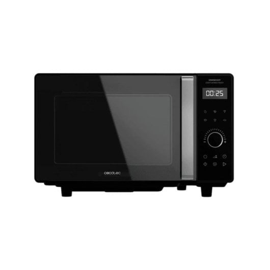 Microondas Cecotec GrandHeat 2500 Flatbed Touch Black 25 L 800W Digital Sem Prato 8 Programas