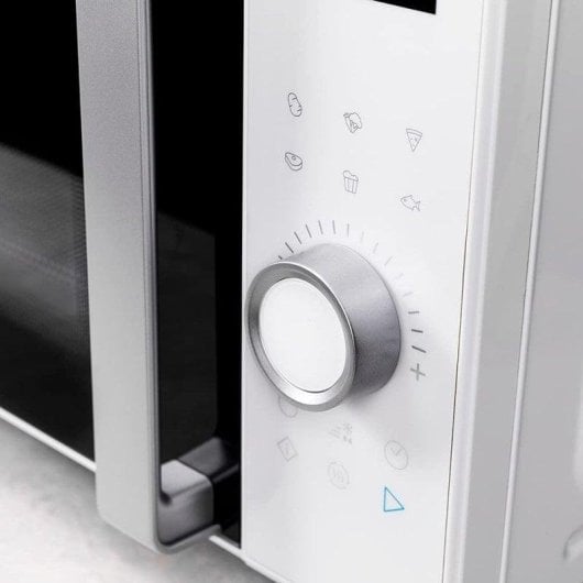 Microondas Cecotec Grandheat 2500 Flatbed Touch White 25L 800W 8 Programas Táctil