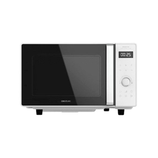 Microondas Cecotec Grandheat 2500 Flatbed Touch White 25L 800W 8 Programas Táctil