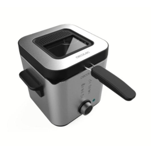 Freidora traditionell Cecotec CleanFry Advance 1500 1.5L 900W Edelstahl Filter