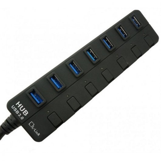 L-Link LL-UH-307 Hub 7 Puertos USB 3.0 con Alimentación
