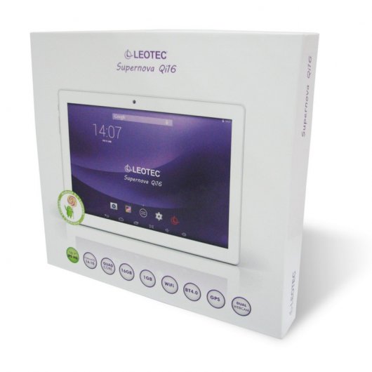 Leotec Supernova Qi16 10.1" IPS 16GB Blanca