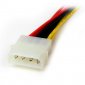 Duplicador Alimentación Molex 5.25 Macho a 2x 5.25 Hembra