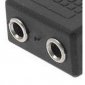 Duplicador Audio Minijack 3.5 (1xMacho/2xHembras)