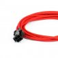 Phanteks CB4P Cable Extensión Rojo VGA/Placa Base 4 Pines