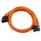 Phanteks CB8V Cable Extensión Tarjeta Gráfica 6+2 Pines Naranja