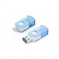 Unotec Lector de Tarjetas MicroSD con USB y MicroUSB 2 en 1