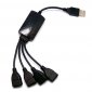 HUB Cableado 4xUSB