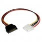 Cable adaptador SATA 15 Pines a Molex 4 Pines.