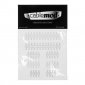 CableMod C-Series Basic Cable Comb Kit - Transparente