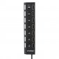 Unotec Hub 7x USB 2.0 Negro