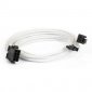 Phanteks CB8V Cable Extensión Tarjeta Gráfica 6+2 Pines Blanco