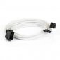 Phanteks Combo Pack Cables Extensión Placa Base 24P/8P/8V Pines Blanco