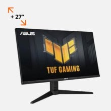Más de 27”