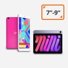 Entre 7,1” y 9”