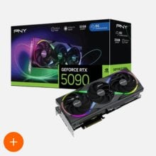 PNY GeForce RTX 5090 ARGB Overclocked Triple Fan 32GB GDDR7 DLSS4