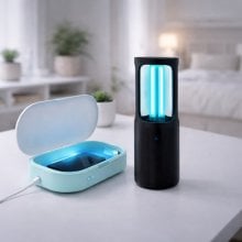 Esterilizadores UV e produtos sanitários