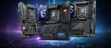 Motherboards gaming de última geração com designs ATX e suporte para DDR5 e PCIe 5.0, ideais para montar um PC gamer em 2025.