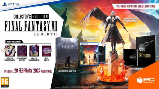 Así es la edición Coleccionista de Final Fantasy VII Rebirth