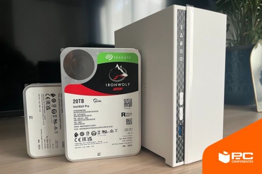 L'un des meilleurs disques durs internes pour NAS avec le Qnap TS-233 de PcComponentes