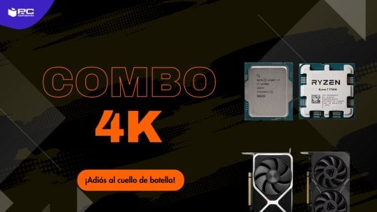 meilleurs combos cpu gpu 4k PcComponentes
