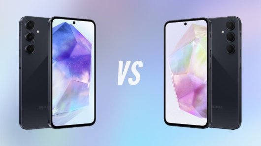 Comparativa del Galaxy A55 vs A35