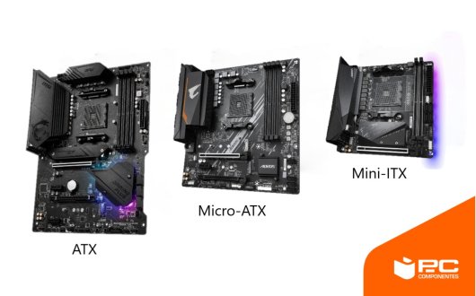 Los diferentes factores de forma de las placas base