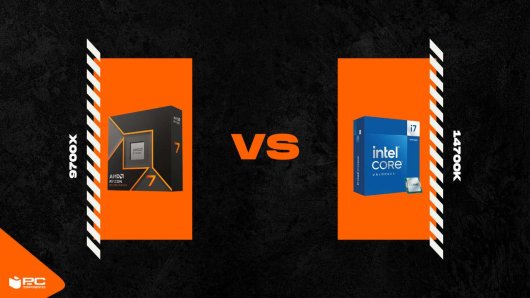Ryzen 7 9700X vs i7-14700K