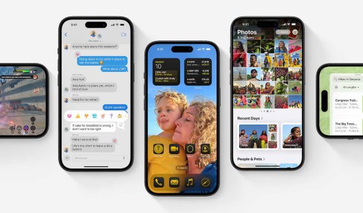 La interfaz de iOS 18 vs iOS 17