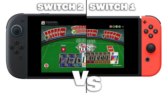 Nintendo Switch 2 vs Nintendo Switch 1