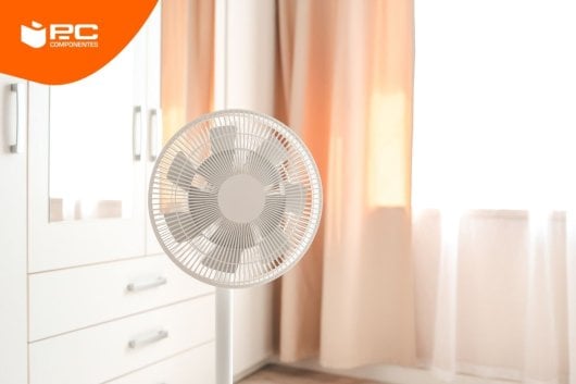 Ventilador con aspas o sin aspas
