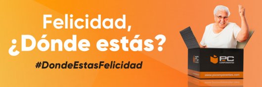 sorteo encuentra a felicidad de PcComponentes