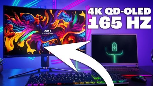 Review Monitor MSI MAG 321CUP QD-OLED