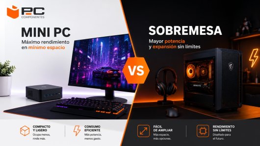 Mini PC o torre: cuándo merece la pena cada uno