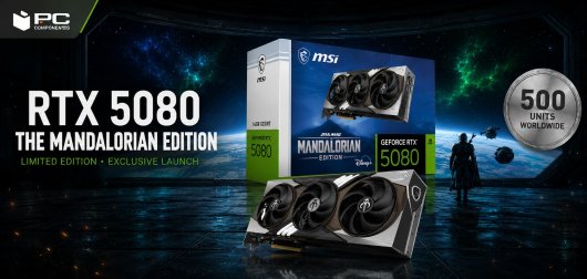 MSI RTX 5080 Mandalorian Edition: especificações, design e disponibilidade