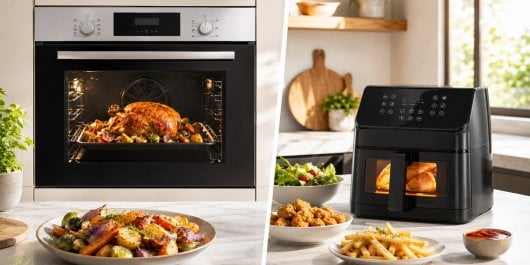 freidora de aire vs horno