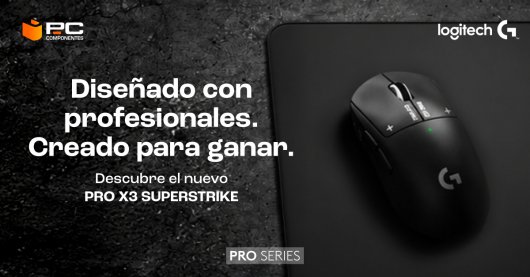 Logitech G PRO X3 SUPERSTRIKE: el nuevo ratón gaming de la gama PRO Series