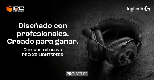 Logitech G PRO X3 LIGHTSPEED: los nuevos auriculares gaming de la gama PRO Series