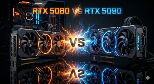 RTX 5080 vs 5090: qual è la migliore scheda video top di gamma per il tuo PC gaming?