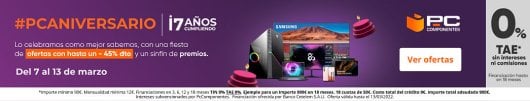 Aniversario de PcComponentes