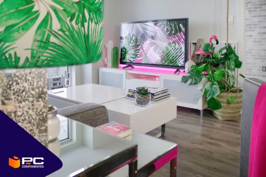 Uma das melhores tv 8k numa sala